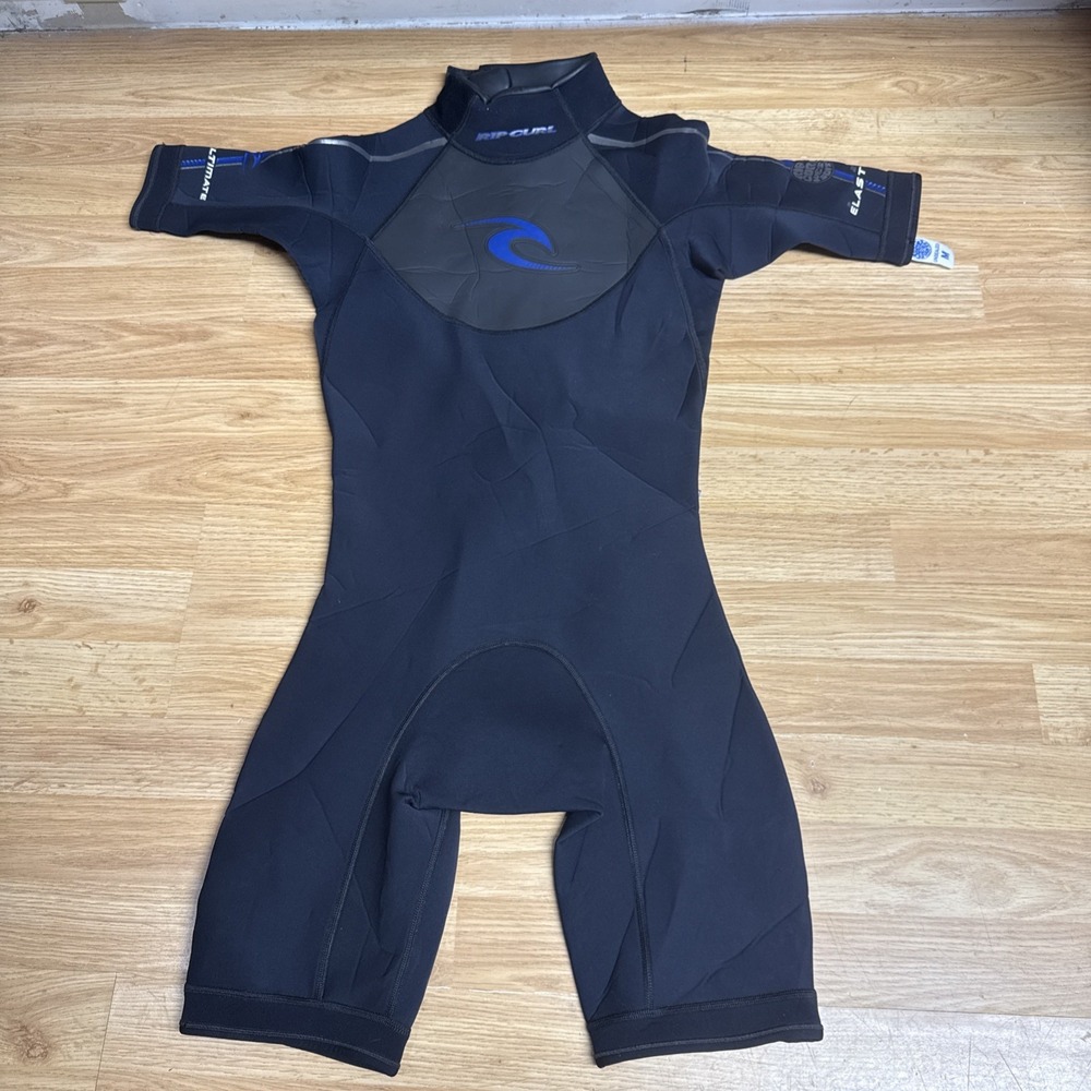 Rip Curl E2 Elasto S/S FL Spring 2MM Wet Suit Size Medium NWT